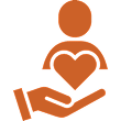 Care and support symbol